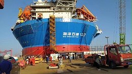 中海油-海葵1号海上平台二级50吨每天海水淡化设备使用现场